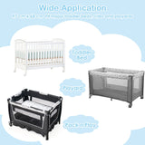 NNECW Baby Bed Mattress Playard Pad with Removable Cover