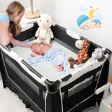 NNECW Baby Bed Mattress Playard Pad with Removable Cover