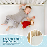 NNECW Baby Bed Mattress Playard Pad with Removable Cover