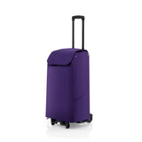 NNECW Folding Shopping Cart with 38 L Waterproof Bag for Grocery-Purple