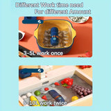 NNETM Fruit and Vegetable Purifier - OH-Ion Capsule: Fast, Portable, and Wireless- Blue