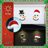 Add Cheer with 1 Set of Merry Christmas Decorative Garage Door Magnet Stickers