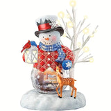 NNETM Santa Claus Hanging Christmas Tree Decoration - 10Pcs/Set