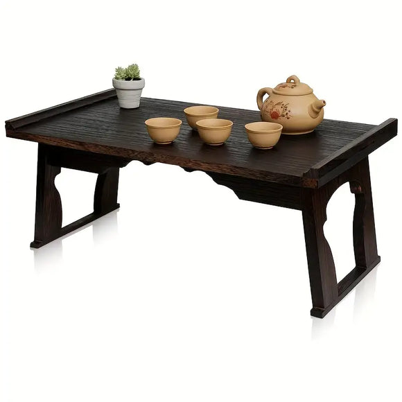 NNETM Meditation Table - Japanese Minimalist Altar Chabudai Coffee & Tea Low Floor Table