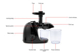 NNEKG Slow Masticating Juicer (Black)
