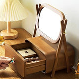 NNETM Classic High-Definition Makeup Mirror with Drawer