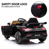 NNEDPE Mercedes Benz Licensed Kids Electric Ride On Car Remote Control Black