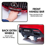 NNEDPE Mercedes Benz Licensed Kids Electric Ride On Car Remote Control Red