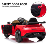 NNEDPE Mercedes Benz Licensed Kids Electric Ride On Car Remote Control Red