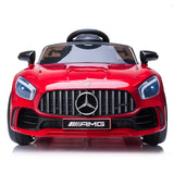NNEDPE Mercedes Benz Licensed Kids Electric Ride On Car Remote Control Red