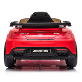 NNEDPE Mercedes Benz Licensed Kids Electric Ride On Car Remote Control Red