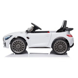 NNEDPE Mercedes Benz Licensed Kids Electric Ride On Car Remote Control White