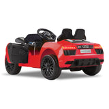 NNEDPE R8 Spyder Audi Licensed Kids Electric Ride On Car Remote Control Red
