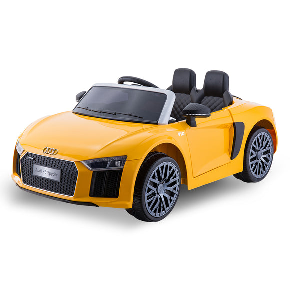 NNEDPE R8 Spyder Audi Licensed Kids Electric Ride On Car Remote Control YL