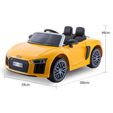 NNEDPE R8 Spyder Audi Licensed Kids Electric Ride On Car Remote Control YL