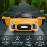 NNEDPE R8 Spyder Audi Licensed Kids Electric Ride On Car Remote Control YL