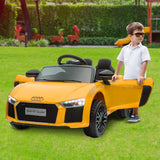 NNEDPE R8 Spyder Audi Licensed Kids Electric Ride On Car Remote Control YL
