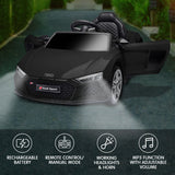 NNEDPE Audi Sport Licensed Kids Electric Ride On Car Remote Control Black