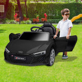 NNEDPE Audi Sport Licensed Kids Electric Ride On Car Remote Control Black