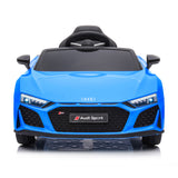 NNEDPE Audi Sport Licensed Kids Electric Ride On Car Remote Control Blue
