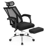 NNECW Ergonomic Recliner Mesh Office Chair with Adjustable Headrest for Home Office