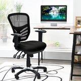 NNECW Ergonomic Mesh Recliner Chair with Adjustable Backrest for Gaming