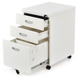 NNECW 3-Drawer File Cabinet with 2 Keys and Handles