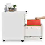 NNECW 3-Drawer File Cabinet with 2 Keys and Handles