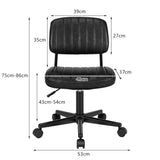 NNECW Leisure Chair with Retro Design for Office