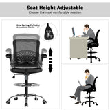NNECW Swivel Mesh Office Chair with Adjustable Height for Home & Office