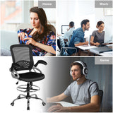 NNECW Swivel Mesh Office Chair with Adjustable Height for Home & Office