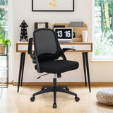 NNECW 360Swivel Mesh Office Chair with Flip-up Armrest for Home & Office