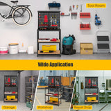 NNECW Tool Storage Workbench with Peg Board & 2 Lower Shelves for Garage