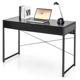 NNECW Computer Desk with 2 Drawers with Storage for Home Office