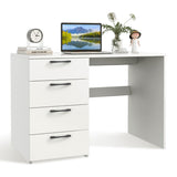 NNECW Home Office Writing Desk with File Storage Cabinet