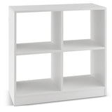 NNECW 4-Cube Bookcase with 2 Anti-Tipping Kits for Office