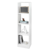 NNECW 5-Tier Freestanding Bookshelf with 4 Open Cubes for Living Room