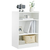 NNECW Floor Standing Bookshelf with Adjustable Shelves for Living Room