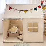 NNETM Little Dove Toys Starlight Play Tent with Mat - Large Indoor and Outdoor Playhouse for Kids