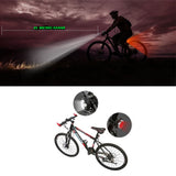 NNEDSZ Waterproof Bicycle Bike Lights Front Rear Tail Light Lamp USB Rechargeable IPX4