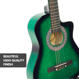 NNEDPE Karrera Childrens Acoustic Guitar Kids - Green