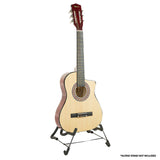 NNEDPE Karrera Childrens Acoustic Guitar Kids - Natural