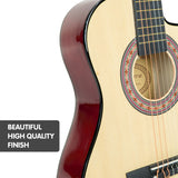 NNEDPE Karrera Childrens Acoustic Guitar Kids - Natural