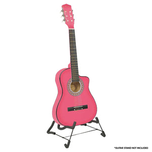 NNEDPE Karrera Childrens Acoustic Guitar Kids - Pink