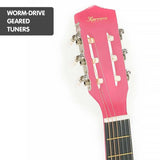 NNEDPE Karrera Childrens Acoustic Guitar Kids - Pink