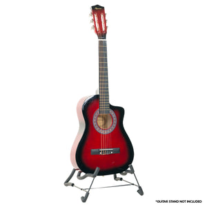 NNEDPE Karrera Childrens Acoustic Guitar Kids - Red