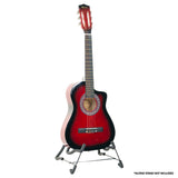 NNEDPE Karrera Childrens Acoustic Guitar Kids - Red