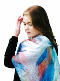 NNEIDS Silk Scarf Mythical King Parrots