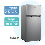 NNEDPE Kolner 102L Fridge LG Compressor Portable Cooler Freezer Refrigerator