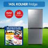 NNEDPE Kolner 145L Bar Fridge w/ LG Compressor Portable Cooler Freezer